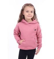 Toontoy Kız Çocuk Sweatshirt (Gül Kurusu)
