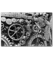Cakapuzzle Modern Zamanlarda Charlie Chaplin2  Puzzle Yapboz MDF (Ahşap) (255 Parça)