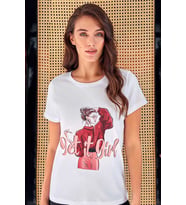8117 Bayan T-Shirt (Kırmızı)