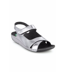 MUYA Orthopedix Capella Anatomik Topuk Dikeni Jel Destekli Kadın Sandalet 31123 (Kurşun)