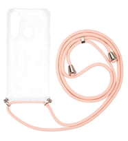 Realme 5İ Kılıf Kamera Çıkıntılı Airbag Tasarım Askılı Şeffaf Silikon (Gold)