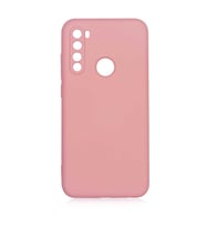 Xiaomi Redmi Note 8 Kılıf İçi Kadife Lansman Kapak (Açık Pembe)