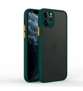 iPhone 11 Pro Max 6.5inç Kamera Korumalı Premium Silikon Kılıf (Yeşil)