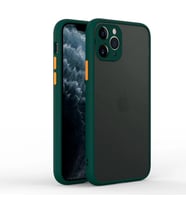 iPhone 11 Pro Max 6.5inç Kamera Korumalı Premium Silikon Kılıf (Yeşil)
