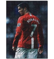 Cakapuzzle Manchester United 7 Numara Ronaldo Puzzle Yapboz MDF (Ahşap) (500 Parça)