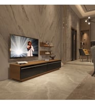 Decoraktiv Eko 4B Mdf Std Tv Ünitesi Tv Sehpası - Parlak Beyaz (Siyah - Ceviz)