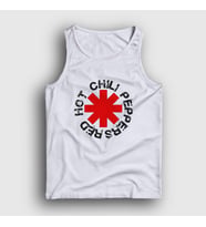 Presmono Unisex Sarı Logo V2 Red Hot Chili Peppers Atlet 107669tt (Beyaz)