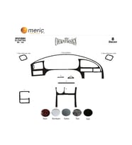 Meriç® Hyundai Elantra Ön Torpido Kaplama Maun 8 Parça 2000-2004 (Piano Black)