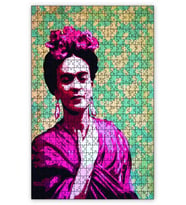 Cakapuzzle Frida Kahlo Gölgeli Puzzle Yapboz MDF (Ahşap) (255 Parça)