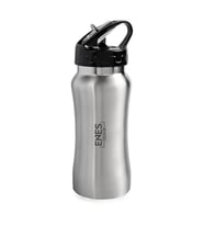 İsme Özel Lüx Çelik Matara 500 ML - Desen2 (Gümüş)