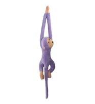 Elleri Yapışan Oyun Ve Uyku Arkadaşı 70 Cm Peluş Maymun Oyuncak - Hediyelik - Aksesuar Ve Süs - Oyun Ve Uyku Arkadaşı (Mor)