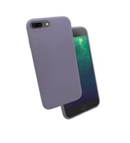 Uyumlu Model Apple iPhone 8 Plus Kılıf Lansman Silk Case (Lila)
