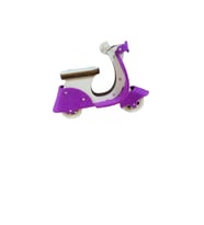 AHŞAP MOTORSİKLET MAKETİ (Mor)