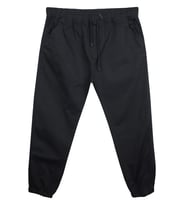Erkek Büyük Beden 100 Kilo-180 Kilo Arası İçin Uygun Gabardin Jogger Pantolon (Siyah)