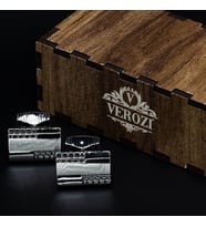 Verozi Kişiye Özel Erkek Kol Düğmesi (Füme)