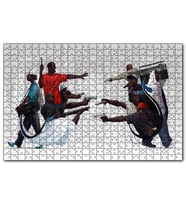 Cakapuzzle Bronx'ta siyahi Hayatları  Puzzle Yapboz MDF (Ahşap) (500 Parça)