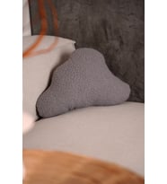 Teddy Bulut Yastık Buklet Bulut Kırlent Uyku Arkadaşı (Gri)