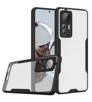 Xiaomi Mi 12T Pro Kılıf Parfe Kenarları Pastel Renk Silikon Kılıf (Siyah)