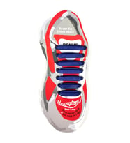 Young Laces Yeni Nesil Silikon Ayakkabı Bağcığı 14 Adetli Set Bağcık Bağlamaktan Kurtarır TA007 (Lacivert)