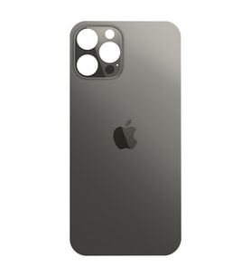 iPhone 12 Pro Max Arka Kapak Batarya Kapağı Yüksek Kalite (Siyah)