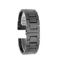 ​​Amazfit GTS Bip Lite S GTR 42mm Kordon Mat Seramik Metal Kordon (Siyah)