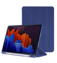 Microsonic Samsung Galaxy Tab A9 Kılıf Origami Pencil Siyah (Lacivert)