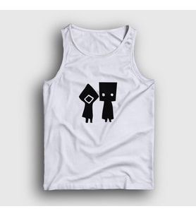 Presmono Unisex Sarı Six And Mono Little Nightmares Atlet 160192tt (Beyaz)