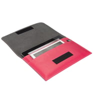 Tablet Kılıfı 2 Cepli 7 İnch 9 İnch 10.1 İnch Rainbow Vegan 19x28 cm (Fuşya)