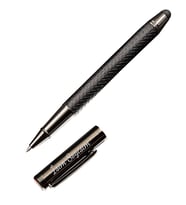 Kişiye Özel Siyah Touch Roller Kalem (Siyah)