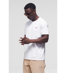 Levi's Erkek Bisiklet Yaka T Shirt 56605-0075-76-77 (Beyaz)