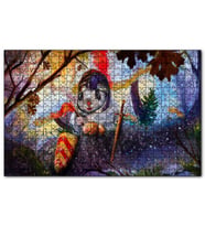 Cakapuzzle Fantastik Şövalye Tavşan   Puzzle Yapboz MDF (Ahşap) (1000 Parça)