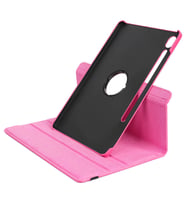 Galaxy Tab S9 Dönebilen Standlı Kılıf (Koyu Pembe)