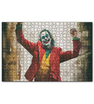 Cakapuzzle Joker Gülümseme Filmi Görseli  Puzzle Yapboz MDF (Ahşap) (500 Parça)