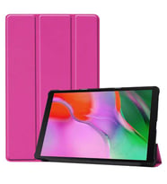 Huawei T5 10 inc Zore Smart Cover Standlı 1-1 Tablet Kılıfı (Pembe)