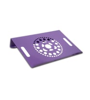 VOLL Blume M1 Siyah Laptop Soğutucu Altlığı Notebook Standı Sehpası, Siyah, Beyaz, Lila, Gri (Lila)