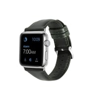 BİPOWER Apple Watch 42-44mm KRD10 Deri Kordon (Yeşil)