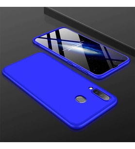 Galaxy A70 Kılıf Zore Ays Full Koruma Kılıf (Mavi)