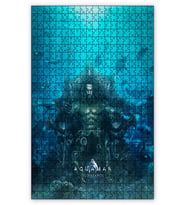 Cakapuzzle Aquaman Afiş Görseli Puzzle Yapboz MDF (Ahşap) (500 Parça)