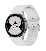 Samsung Galaxy Watch 6 40 43 44 47mm Uyumlu Orjinal Tasarım Kavisli PureLux Silikon Kordon (Beyaz)