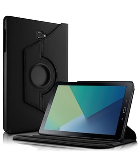 Microsonic Samsung Galaxy Tab A 10.1'' P580 Kılıf 360 Rotating Stand Deri (Siyah)