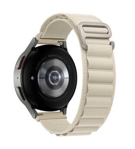 Galaxy Watch Active 2 44mm Zore KRD-74 20mm Hasır Kordon (Beyaz)