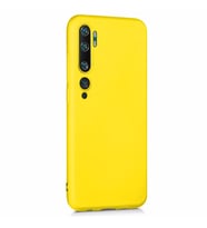Xiaomi Redmi Note 10  Kılıf Velvet İçi Kadife Lansman Silikon (Sarı)