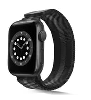 Apple Watch Ultra 49mm Kordon KRD-01 Metal Kordon (Siyah-Gri)