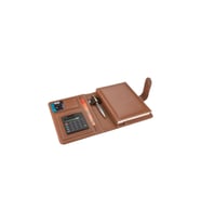 Organizer Ajanda Kılıflı A5 Tarihsiz Kareli 160 Yaprak 14x20 Defterli Ortadan Dilli Rainbow Vegan 17x22 cm (Taba)