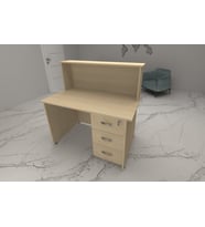 Vena Nil Banko Komodinli 120x70x120h (Akçaağaç Rengi )