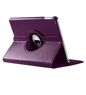Apple iPad Air 13inç M2 2024 Kılıf 360 Dönebilen Standlı Case A2898 A2899 A2900 (Mor)