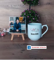 Acil Tıp Teknisyeni ATT Fotoğraflı Dekoratif Taş, Kupa Bardak Beyaz HediyeAcil Tıp Teknisyenleri Günü Hediyesi (Model 5)