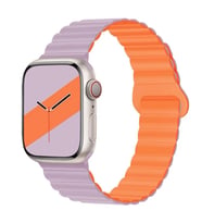 Haylou Solar LS05 Samsung Galaxy Watch Gear S3 3 45mm 46mm Kordon Double Color M (Lila)