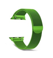 Apple Watch Metal Hasır Kordon 42-44mm (Yeşil)