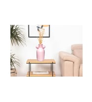 Livava Ponpon Seramik Vazo, 30X15 (Pembe)